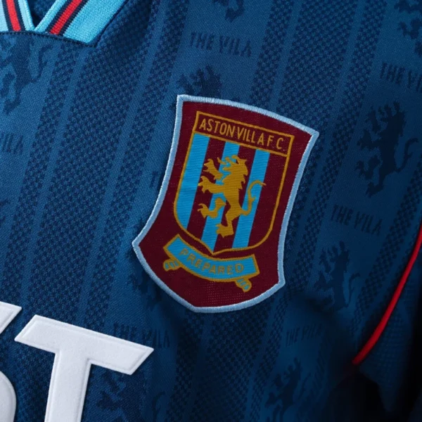 Aston Villa 1995/96 Away Retro Jersey – Classic 90s Edition