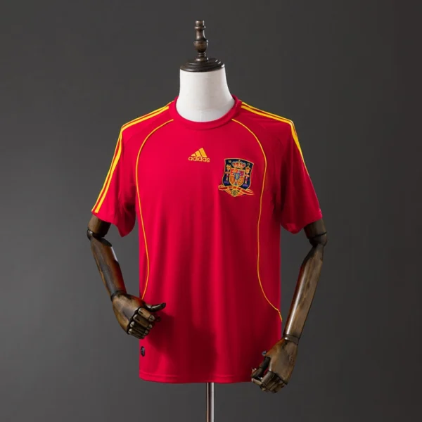 Spain 2008 Home Retro Jersey