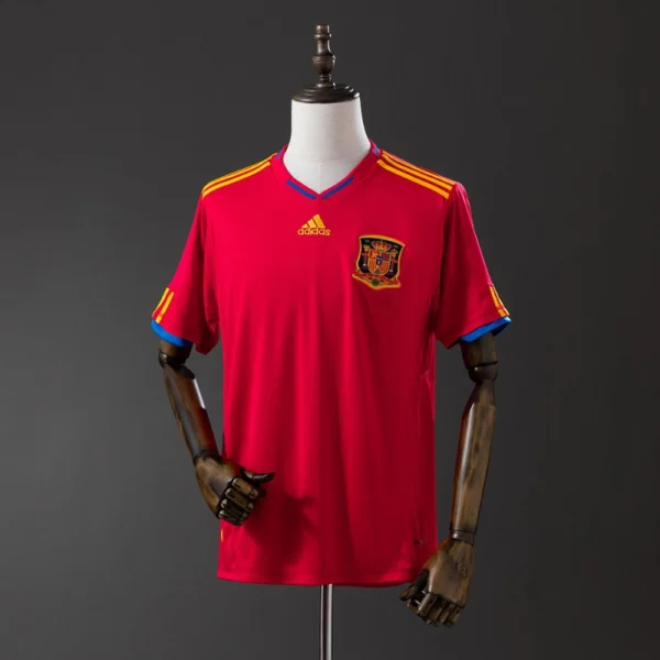 Spain 2011 Home Retro Jersey