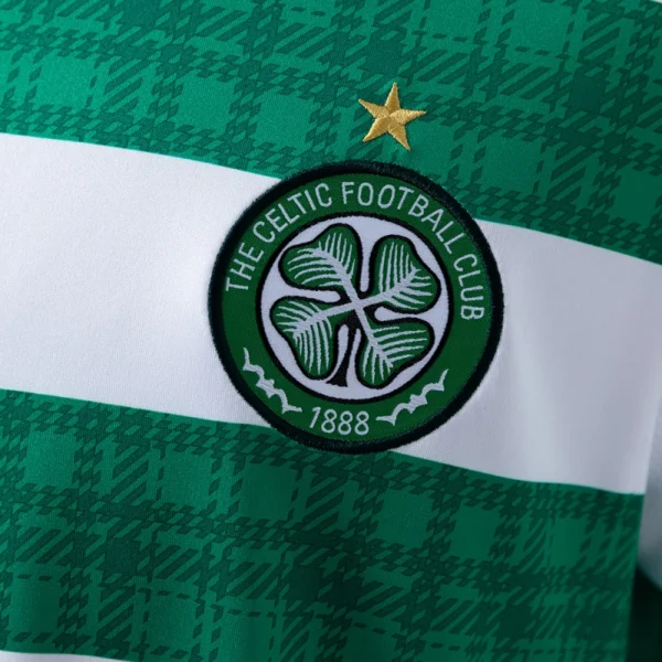 Celtic 2025/26 Home Jersey – Official Green & White Hoops