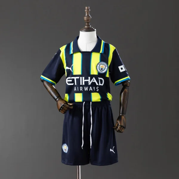 Manchester City 24/25 Away Full kids kit Jersey