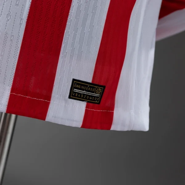 Atlético Madrid 2025/26 Home Long Sleeve Player Version Jersey