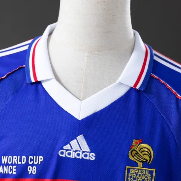 France 1998 Home Retro Jersey