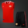 Manchester United 2025/26 Adult Training Vest Red – Official Style Sleeveless Kit