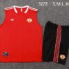 Manchester United 2025/26 Adult Training Vest Red – Official Style Sleeveless Kit