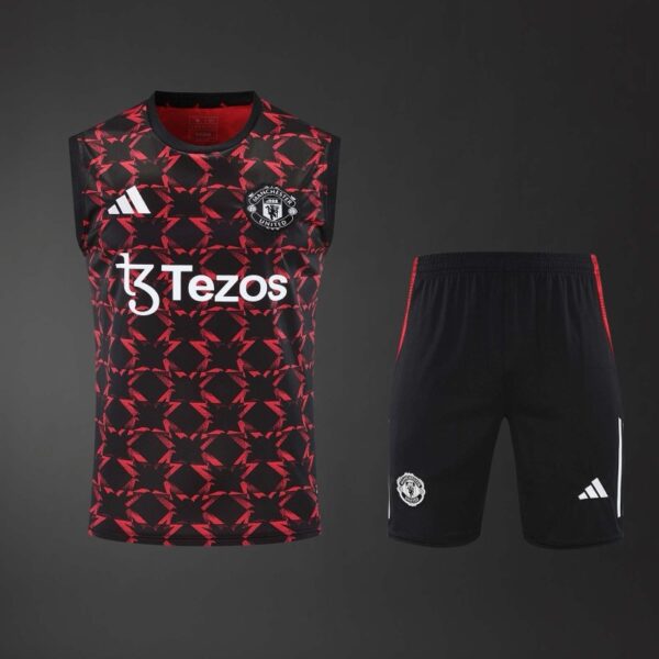 Manchester United 2025/26 Training Vest – Official Style Sleeveless Kit