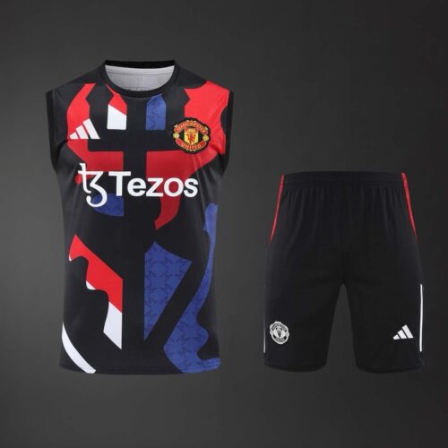 Manchester United 2025/26 Training Vest – Official Style Sleeveless Kit