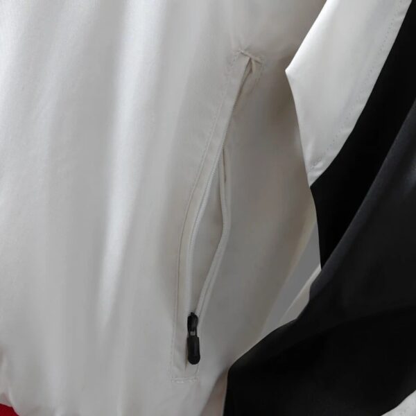 Liverpool 2025/26 Off-White Windbreaker Jacket – Official Style Training Outerwear