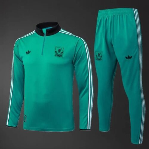 Liverpool 2025/26 Adult & Kids Long Sleeve Training Tracksuit – Full Training Set
