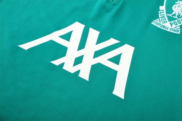 Liverpool 2025/26 Adult & Kids Long Sleeve Green Training Tracksuit – Full Training Set