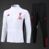 Liverpool 2025/26 Adult & Kids White Training Tracksuit – Full Training Set