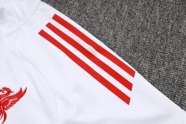 Liverpool 2025/26 Adult & Kids White Training Tracksuit – Full Training Set