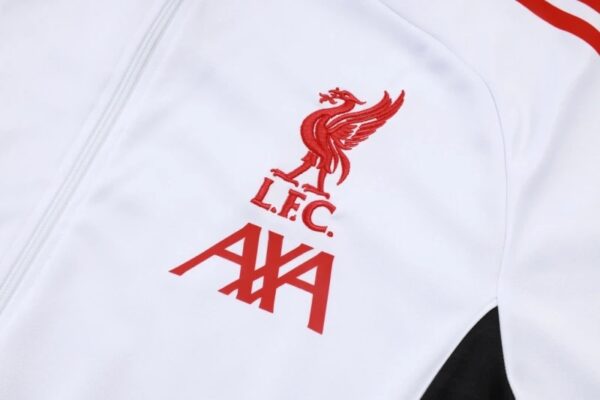 Liverpool 2025/26 Adult & Kids White Training Tracksuit – Full Training Set