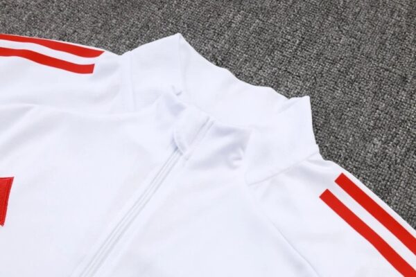 Liverpool 2025/26 Adult & Kids White Training Tracksuit – Full Training Set