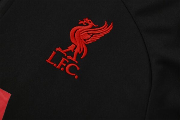 Liverpool 2025/26 Adult & Kids Black Training Tracksuit