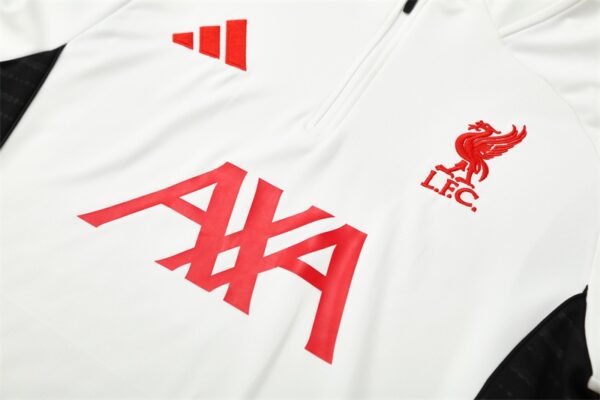 Liverpool 2025/26 Adult & Kids White Training Tracksuit