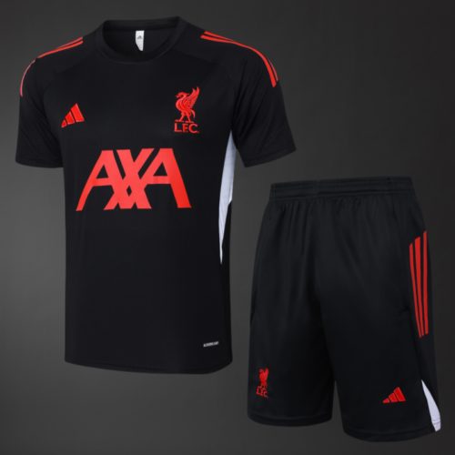 Liverpool 2025/26 Short Sleeve Training Kit – Adult & Kids Set