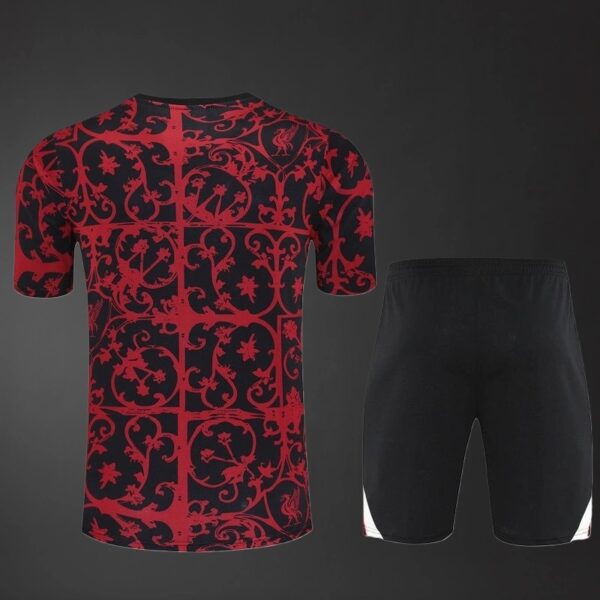 Liverpool 2025/26 Short Sleeve Camo Training Kit – Adult & Kids Set