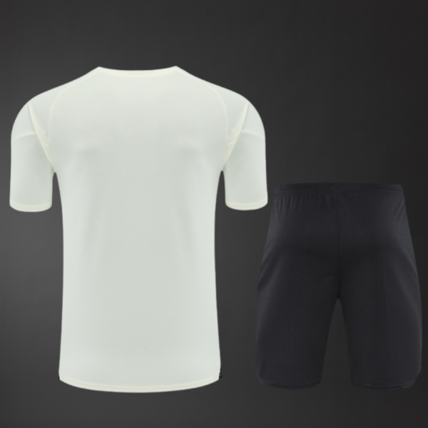 Liverpool 2025/26 Short Sleeve White Training Kit – Adult & Kids Set
