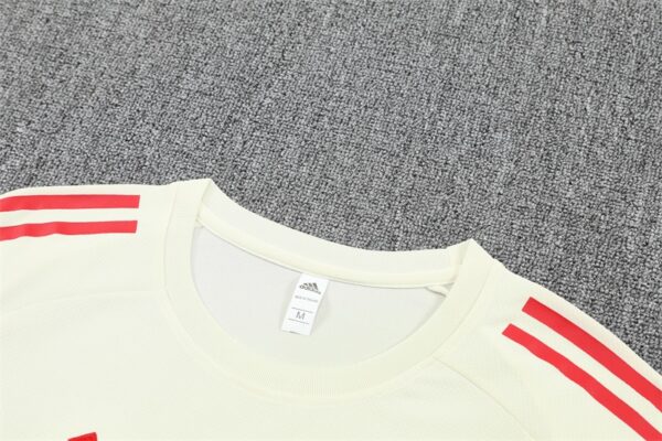 Liverpool 2025/26 Short Sleeve White Training Kit – Adult & Kids Set