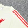 Liverpool 2025/26 Short Sleeve White Training Kit – Adult & Kids Set