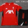 Liverpool 2025/26 Short Sleeve Red Training Kit – Adult