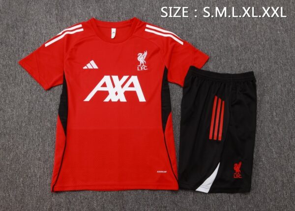 Liverpool 2025/26 Short Sleeve Red Training Kit – Adult