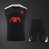 Liverpool 25/26 Training Vest Kit Black – Sleeveless Football Training Top