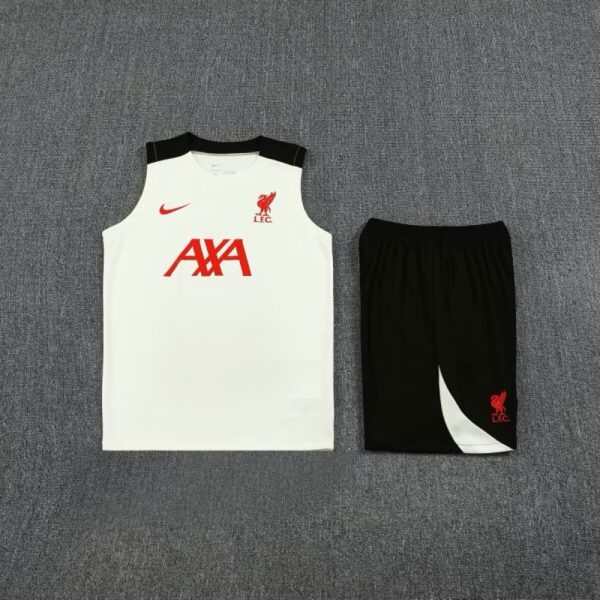 Liverpool 25/26 Training Vest Kit  – Sleeveless Football Training Top