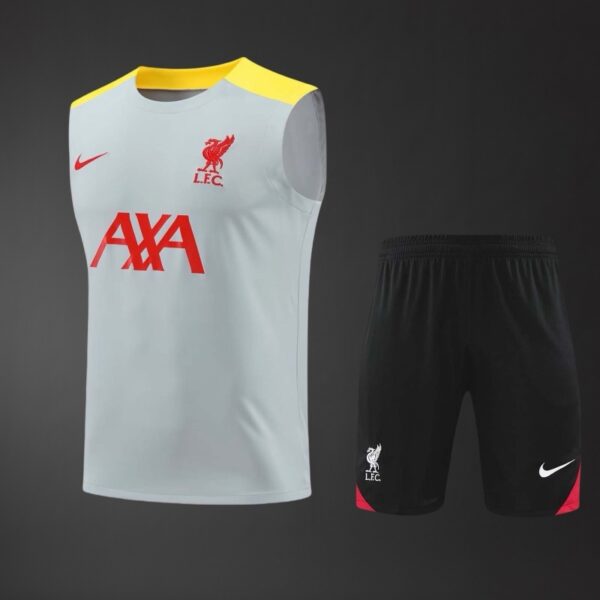 Liverpool 25/26 Training Vest Kit  – Sleeveless Football Training Top