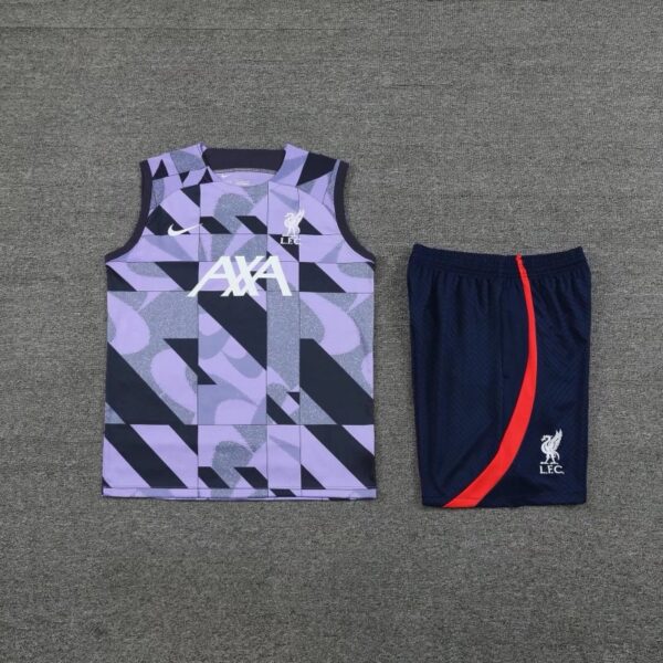 Liverpool 25/26 Training Vest Kit  – Sleeveless Football Training Top