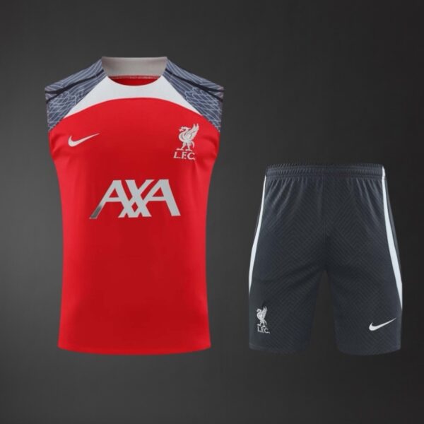 Liverpool 25/26 Training Vest Kit  – Sleeveless Football Training Top