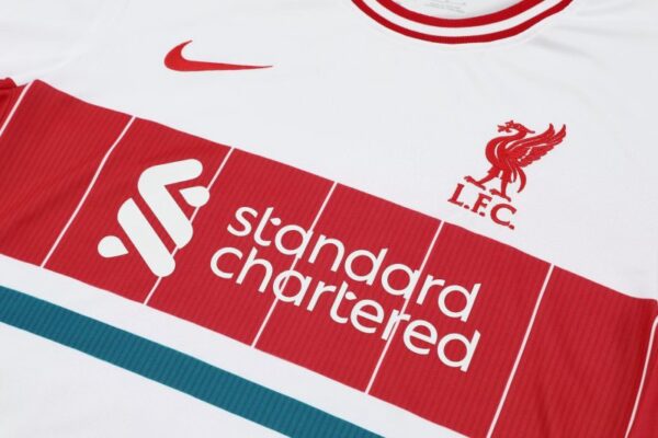 Liverpool 2025/26 Short Sleeve White Training Kit – Adult