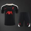 Liverpool 2025/26 Short Sleeve Black Training Kit – Adult