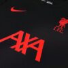 Liverpool 2025/26 Short Sleeve Black Training Kit – Adult