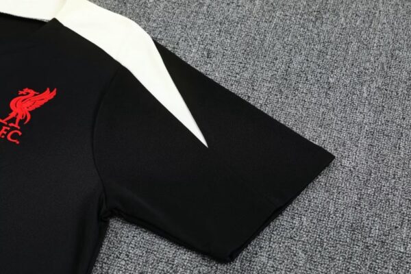 Liverpool 2025/26 Short Sleeve Black Training Kit – Adult