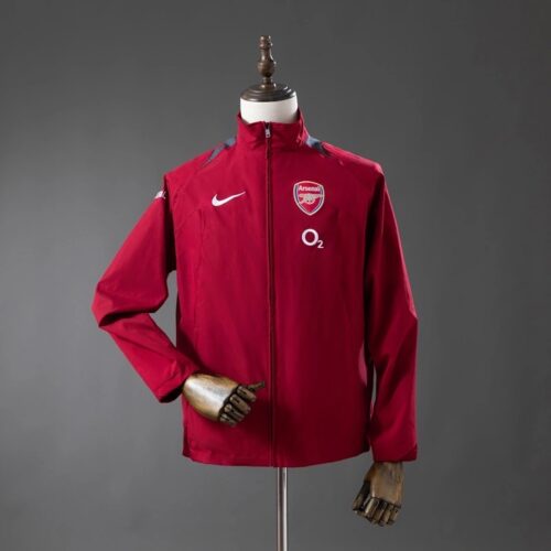 img_0555 Arsenal 2005/06 Retro Windbreaker Jacket – Classic Highbury Era