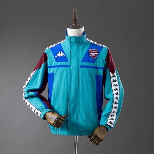 Arsenal Retro Windbreaker Jacket – Classic Gunners Edition