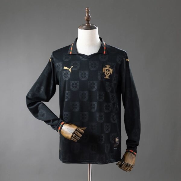 Portugal 2026 Third Kit Special Edition Black – Long Sleeve