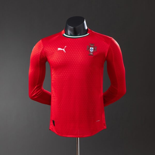 Portugal 2026 Home Long Sleeve Jersey – Player Version