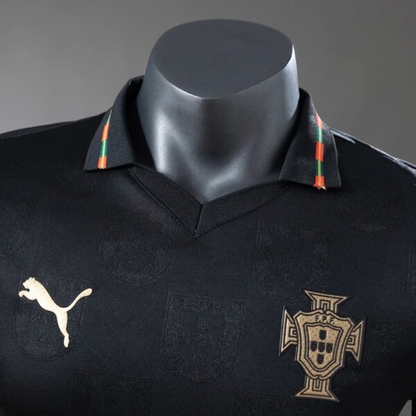 Portugal 2026 Special Edition Black Eusébio Jersey – Legendary Tribute Edition