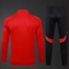 Arsenal 2025/26 Adult & Kids Training Tracksuit – Long Sleeve Red