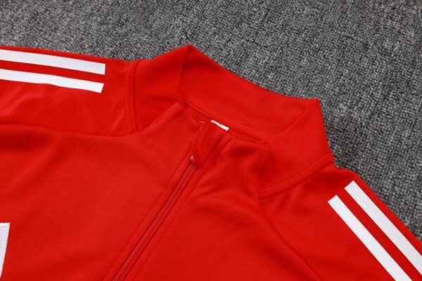Arsenal 2025/26 Adult & Kids Training Tracksuit – Long Sleeve Red