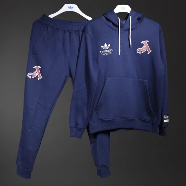 Arsenal 2025/26 Adult Varsity Training Hoodie Tracksuit – Premium Club Edition