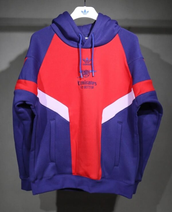 Arsenal 2025/26 Adult Varsity Training Hoodie Tracksuit – Premium Club Edition