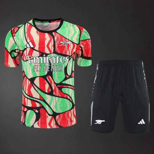 Arsenal 2025/26 Adult Short Sleeve Training Kit – Official Style Set