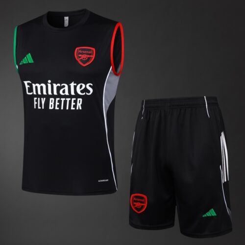 Arsenal 2025/26 Adult Training Vest Kit – Sleeveless Performance Set