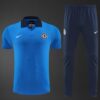 Chelsea 2025/26 Adult Polo Short Sleeve Tracksuit – Official Style Training Set
