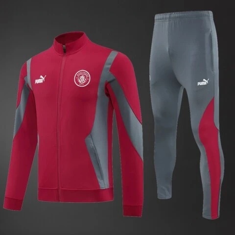 img_1421 Manchester City 2025/26 Adult Red Training Tracksuit – Official Style Training Set