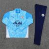 Manchester City 2025/26 Blue Adult Training Tracksuit – Official Style Training Set